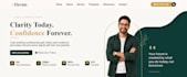 build a modern responsive HTML CSS website or landing page