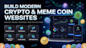 do meme coin website pepe website crypto website and  coin website