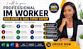do professional data entry typing and virtual assistant tasks