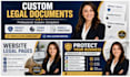 write custom privacy policy, cookie policy, terms and legal documents