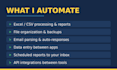build a python automation script for any repetitive task