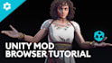 create custom unity game mods, character mods, and vehicle mods