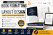 format your book for amazon KDP, kindle, ingramspark, draft2digital and lulu