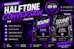 create, vectorize print ready halftone artwork for dtf and dtg printing