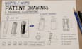 create uspto wipo patent drawings and technical illustrations