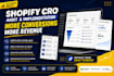 do a comprehensive shopify cro and UI UX conversion audit