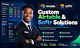 build custom airtable and softr webapp for your business