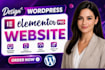 redesign wordpress with elementor pro