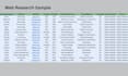 do web research, internet research and company research