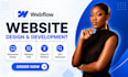 design and develop a professional webflow website for your business