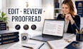review, edit and proofread grant proposal and federal grant application