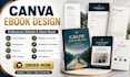 canva ebook, workbook, journal, PDF and lead magnet designs
