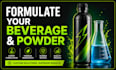 formulate a functional beverage, energy drink, or supplement powder recipe