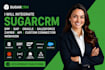 integrate sugarcrm erp sap oracle salesforce zapier API custom connector webhook