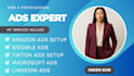 setup amazon ads campaign tik tok ads linkedin ads google ads campaign fix ads