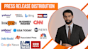 write and submit UK press release, USA press release and pr distribution