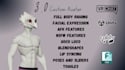 create vrchat avatar, furry vtuber model, vseeface avatar, vrm 3d rigging