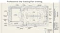 design site grading plan using autocad, erosion plan, site plan, utility plan