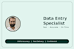 be your professional data entry specialist