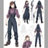 draw anime character reference sheet and character design