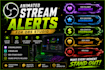 create animated stream alerts for obs studio