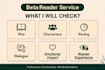 beta read your novel and give detailed feedback