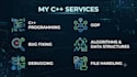 write, debug, and fix your cpp code