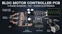design bldc motor controller pcb and power electronics systems
