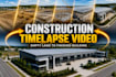create cinematic ai construction progres timelapse video for real estate project
