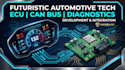 design smart automotive dashboard pcb with can bus communication