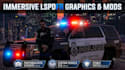 customize immersive lspdfr graphic and police mods setup