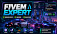 create a professional fivem roleplay server and fix any bugs