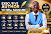be author virtual assistant admin project management self publishing kdp support