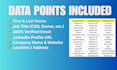 do targeted b2b lead generation and web research