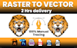 vectorize logo, vector tracing, redraw, convert image to vector