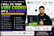 fix your replit bolt loveable and google ai studio vibe code cleanup expert