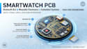 create smart watch pcb, bluetooth and wearable electronics