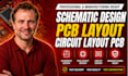 do schematic design, pcb layout design circuit layout board design