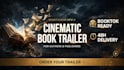 create a 4k cinematic book trailer for your book launch