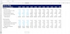 build a professional financial model in excel
