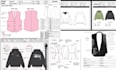 create a professional clothing tech pack