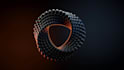 3d abstract animation 3d music visualizer 3d loop houdini gif motion graphics