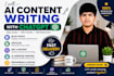 write ai content, blog posts, and articles with chatgpt