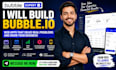 build bubble io booking system  appointment web app with saas mvp