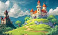 create detailed pixel art background environment animation rpg map pixel scenery