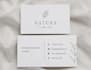 design professional business cards in canva