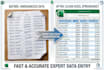 do fast and accurate data entry in excel and copy paste