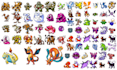 make pokemon art, trainer sprite, fakemon sprite sheet, tileset pixel animation