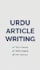 write engaging urdu articles for blogs and websites