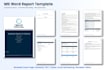 create a custom microsoft word templates